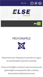 Mobile Screenshot of elseenerji.com